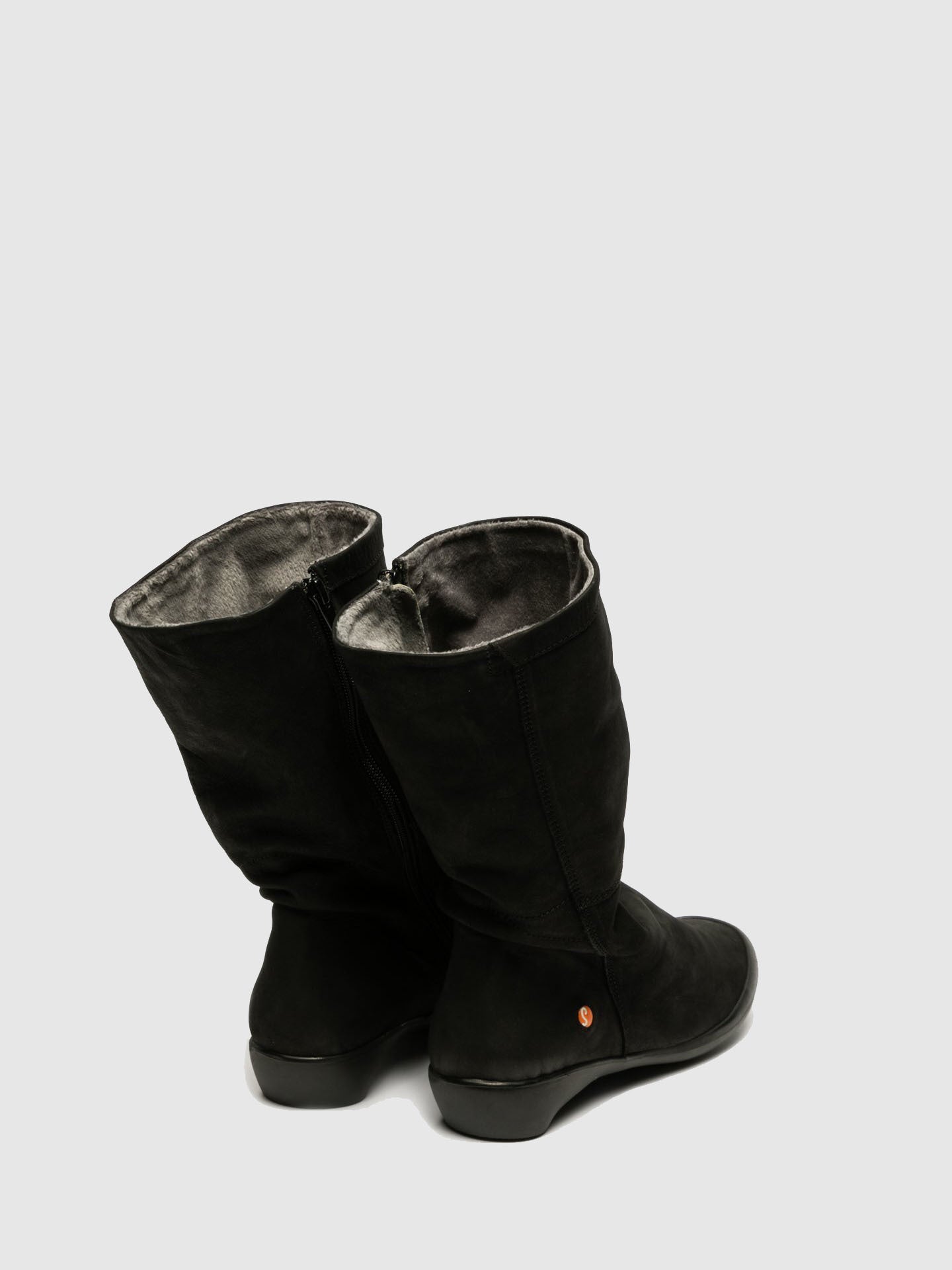 Softinos Botas de Cano-Alto em Preto